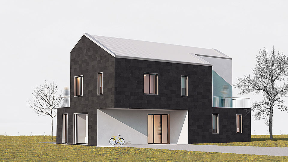 black tuff minimalist house yerevan armenia design tarberak