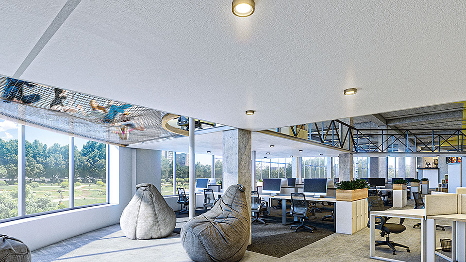 crowdfunding formula office visualization modern design