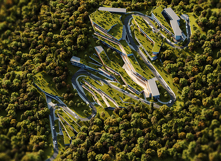 apart-hotel complex in Dilijan