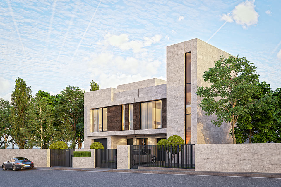 Private house in monument