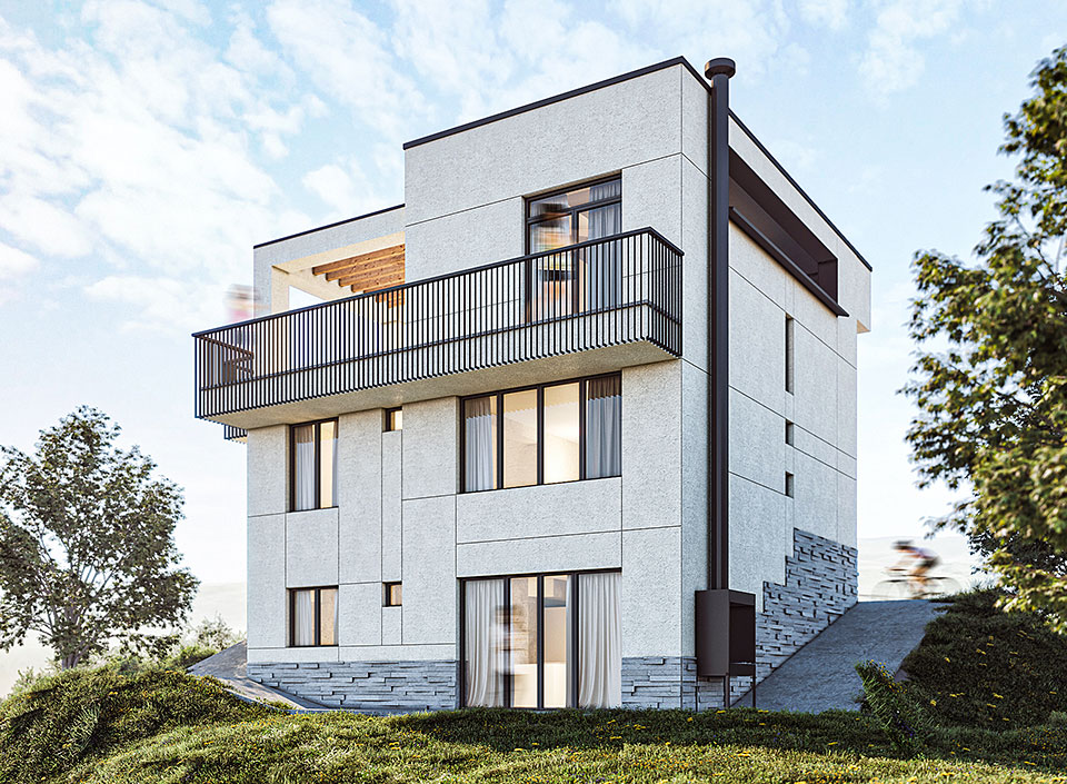 Summer house design parpi yerevan armenia modern architectur