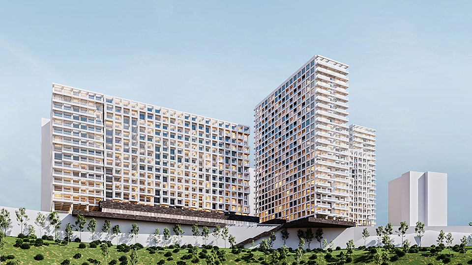 residential building yerevan design architecture